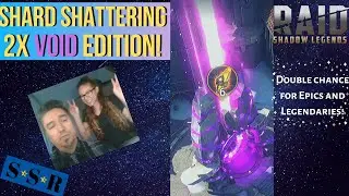 Void Shard Shattering! 2x summons chance for Epics and Legendaries! | Raid: Shadow Legends |