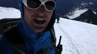 Paul Hassell with Climb for Captives on Mt Rainier (2013)