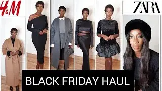 ZARA AND H&M BLACK FRIDAY HAUL DECEMBER 2023