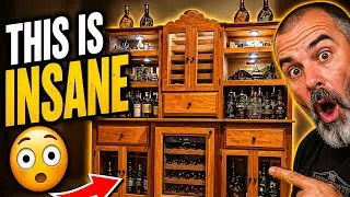 START TO FINISH COMPLETE VIDEO OF THE LIQUOR CABINET W/HUMIDOR