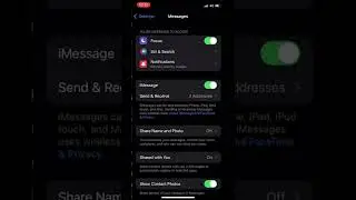 || Activate filter unknown sender’s 