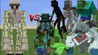 Mutant Iron Golem vs All Mutants