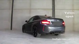 BMW M2 w/ Akrapovic Downpipe & M Performance exhaust