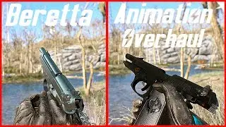 Fallout 4 - Beretta M9FS Animation Overhaul - New Animation Mod - Weapon Mod - PC - by Fiddler Green