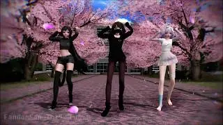 MMD DNA Charlette, MMDNekoKuro, Infinito