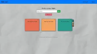 CS50x Final Project - ToDo List