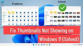 Fix Thumbnails Not Showing on Windows 11 (Solved) | Not Showing Photo in laptop  #laptop #techvideo