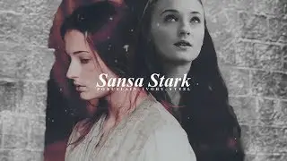 Sansa Stark • Porcelain, Ivory, Steel