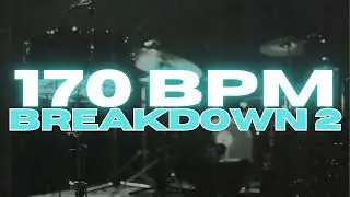 170 BPM - Metal Breakdown Drum Beat - Loop 2