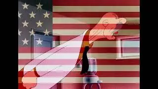 Say aah, but it's vocoded to the United States of America National Anthem.
