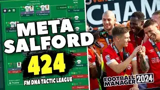 Meta SALFORD! FM24 tactic - FM DNA Tactic League - Football Manager 2024