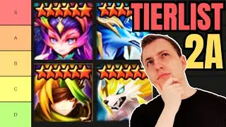 TIERLIST 2A: Updated with HARPU! (Summoners War)