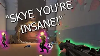 "YOU'RE THE BEST SKYE I'VE EVER SEEN" - Val Scrim/ranked highlights