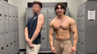 Chest Day VLOG | Training with my Friend! (Beginner)