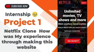 My Internship First Project (How was My Experience)! You Should Watch This Video