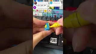 Drawing Geometry Dash on the keyboard 