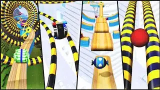 how to playing going ball and 4 mix ball mobilegame.