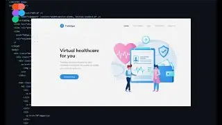 Convert Figma Landing Page to HTML CSS Code