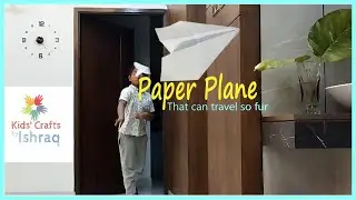 Paper Plane that Flies so Fur | World Record Origami Airplane