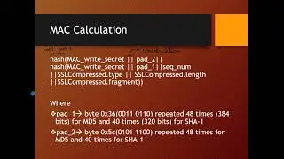 SSL/TLS Protocols