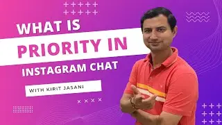 What is priority in instagram chat?