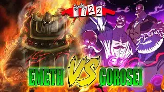 SPOILER OP 1122 - EMETH GUNAKAN HAKI RAJA MILIK JOYBOY MELAWAN GOROSEI!! KRU LUFFY BERHASIL KABUR!!