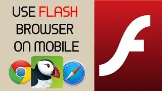 How to Use ADOBE FLASH PLAYER on mobile - iOS & Android