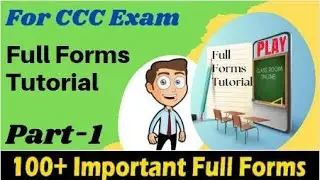 |Full Form |CCC Exam|Computer related All Full Form|