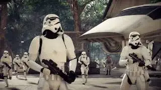 Defending the temple at Yavin 4 | Star Wars Battlefront 2 Gameplay
