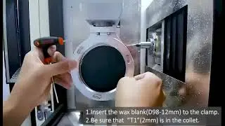 XTCERA XMill 500. Ручная калибровка станка. ГК Риком. Видео для зубных техников