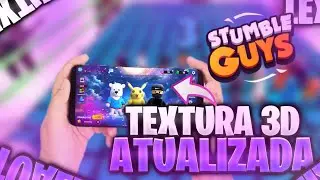 ✅SAIU MEGA PACK de TEXTURA de STUMBLE GUYS MOBILE COM EFEITO LOBBY MODIFICADO! STUMBLE GUYS 0.39✅
