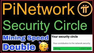 Complete your Security Circle || How do I mine more Pi coins without inviting anyone