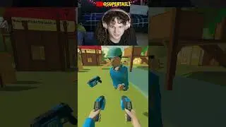 Are you seriously hitting a griddy right now? #supertails #recroom #shorts #memes