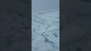 на Капчагае "пошёл" лёд. 12.02.2019