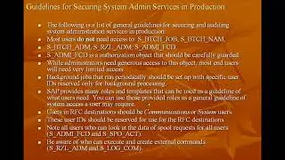 12. Critical Authorization Objects - Part 20