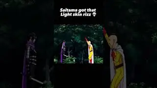 Saitama got that light skin rizz 💀