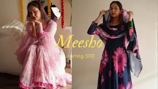 Meesho Festive *Kurti Haul* | HUGE MEESHO Sale Haul + Try On | Starting 499