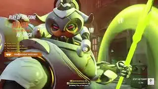 Orisa gets POTG then starts teabagging