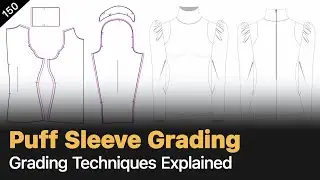 Grading a Puff Sleeve Blouse: Professional Pattern Techniques [Pattern Making Tutorial]