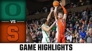 Syracuse vs. Oregon Game Highlights | 2023-24 ACC Men's Basketball