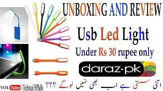 USB LED LIGHT Under RS 30 only || Unboxing And Review