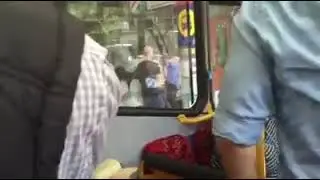 Bus Driver Fight in Australia