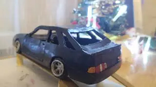 Слепил Ford Sierra из пластилина!!! Своими руками!!!
