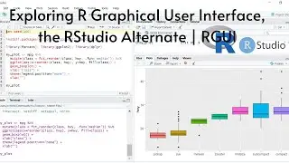Exploring RGUI, RStudio's Alternate & Predecessor | R Graphical User Interface | R Programming