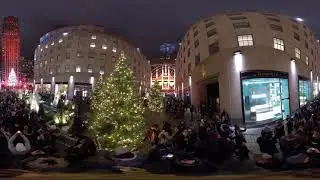 Rockefeller Christmas Tree Lighting in 360º