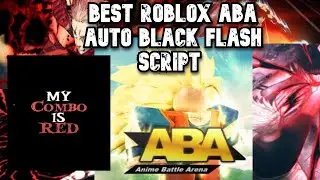 Black Flash Macro Cottom Hub ROBLOX *BEST ABA SCRIPT*