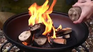 HOTMAX Natural Wood Dust Fuel Logs