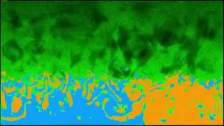 Simulating a Chemical Reaction w/ Material Point Method (MPM)