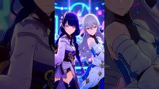 Райдэн И Броня - Совместный Танец Персонажей Из Honkai Star Rail & Genshin Impact [ 4K ] 