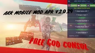 Ark Mobile 2.0.29 God Mod🔥 God Console | Unlimited Amber🔥 Please Subscribe And Like 👊❤️‍🔥 